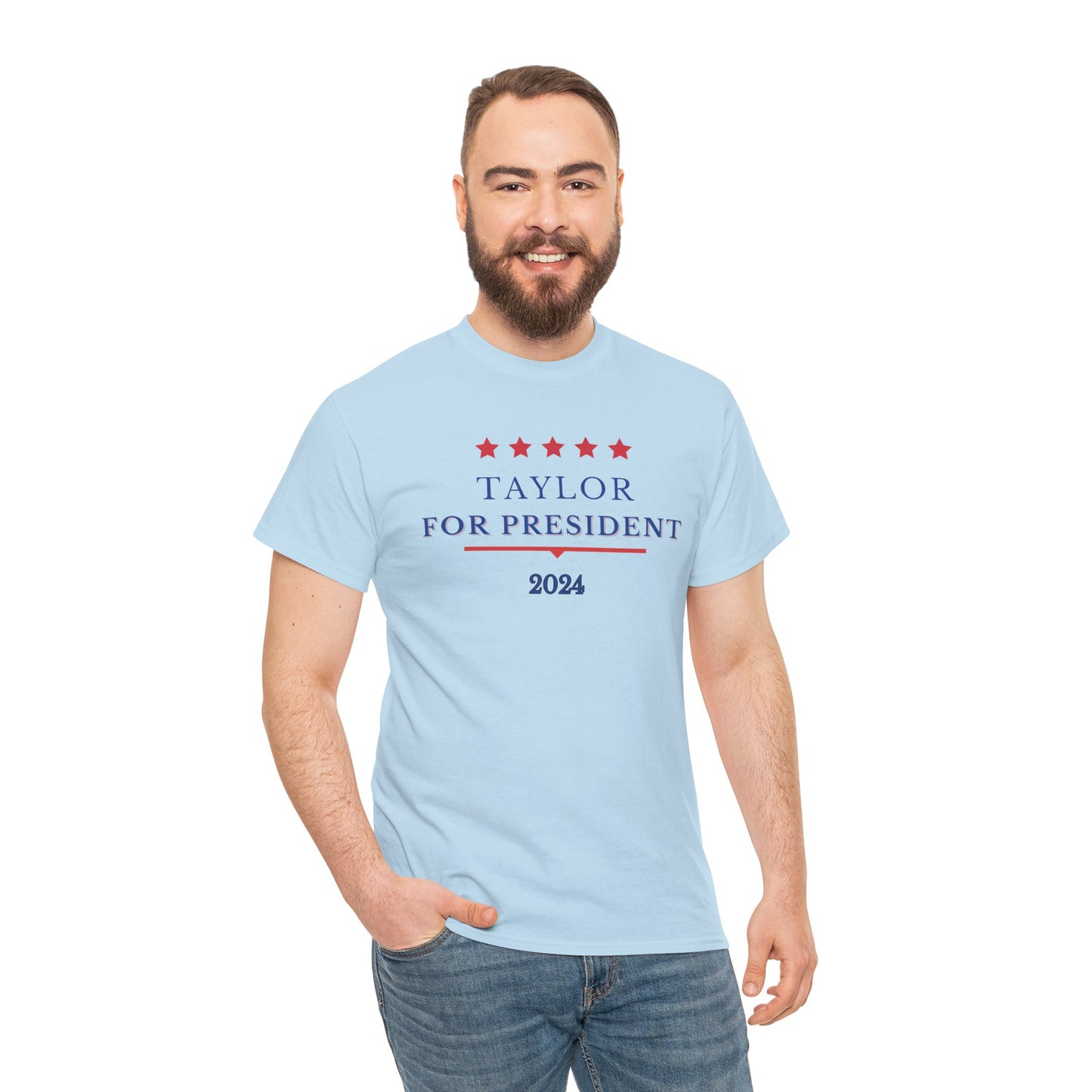 Taylor for President - Stars Design - Unisex Tee