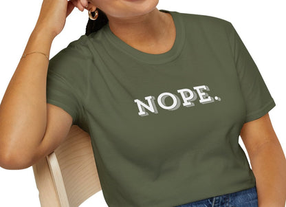 Mental Health Support Shirt - Nope.