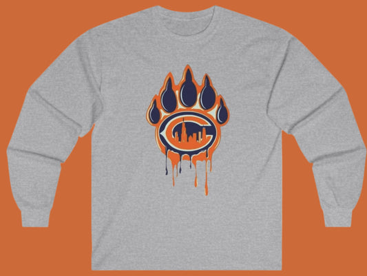 Chicago Bears, Bear Claw Long Sleeved Shirt