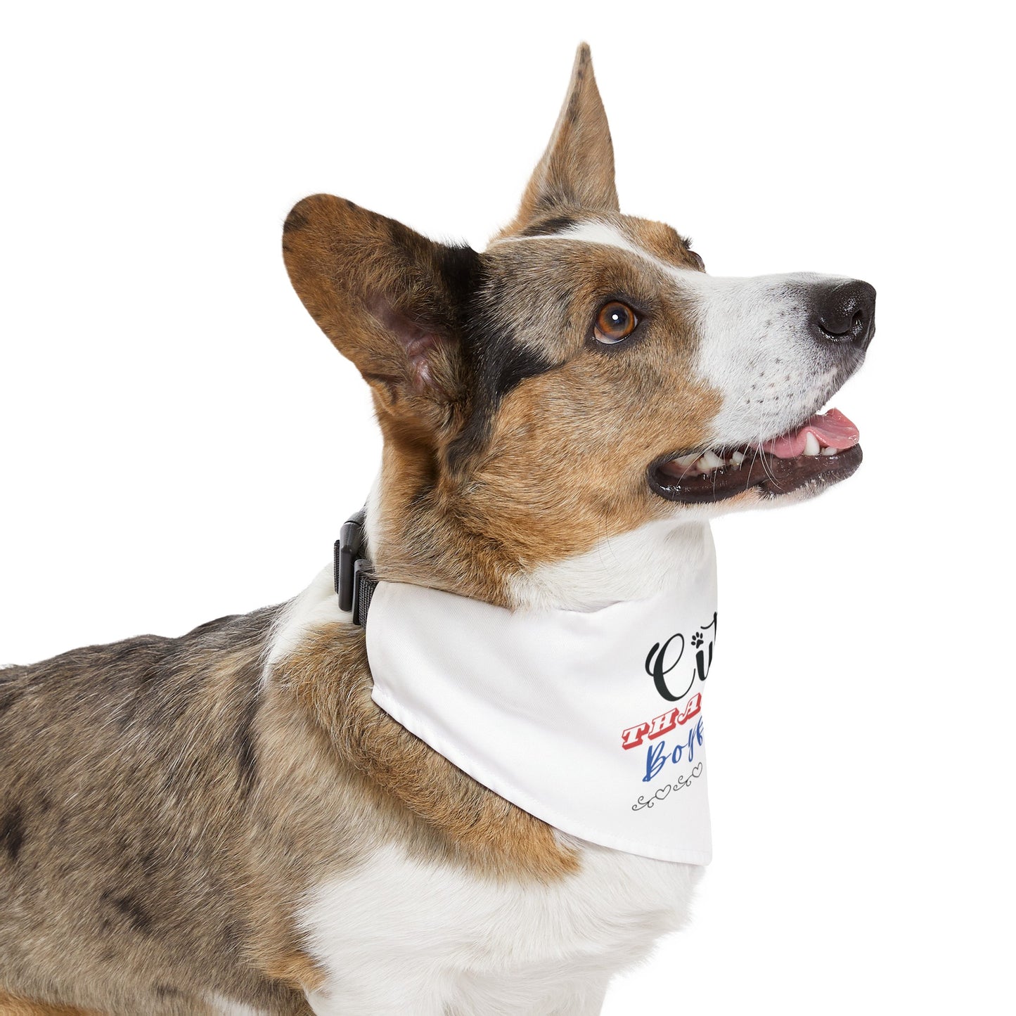 Funny Dog Bandana Collar - Cuter Than Your Boyfriend