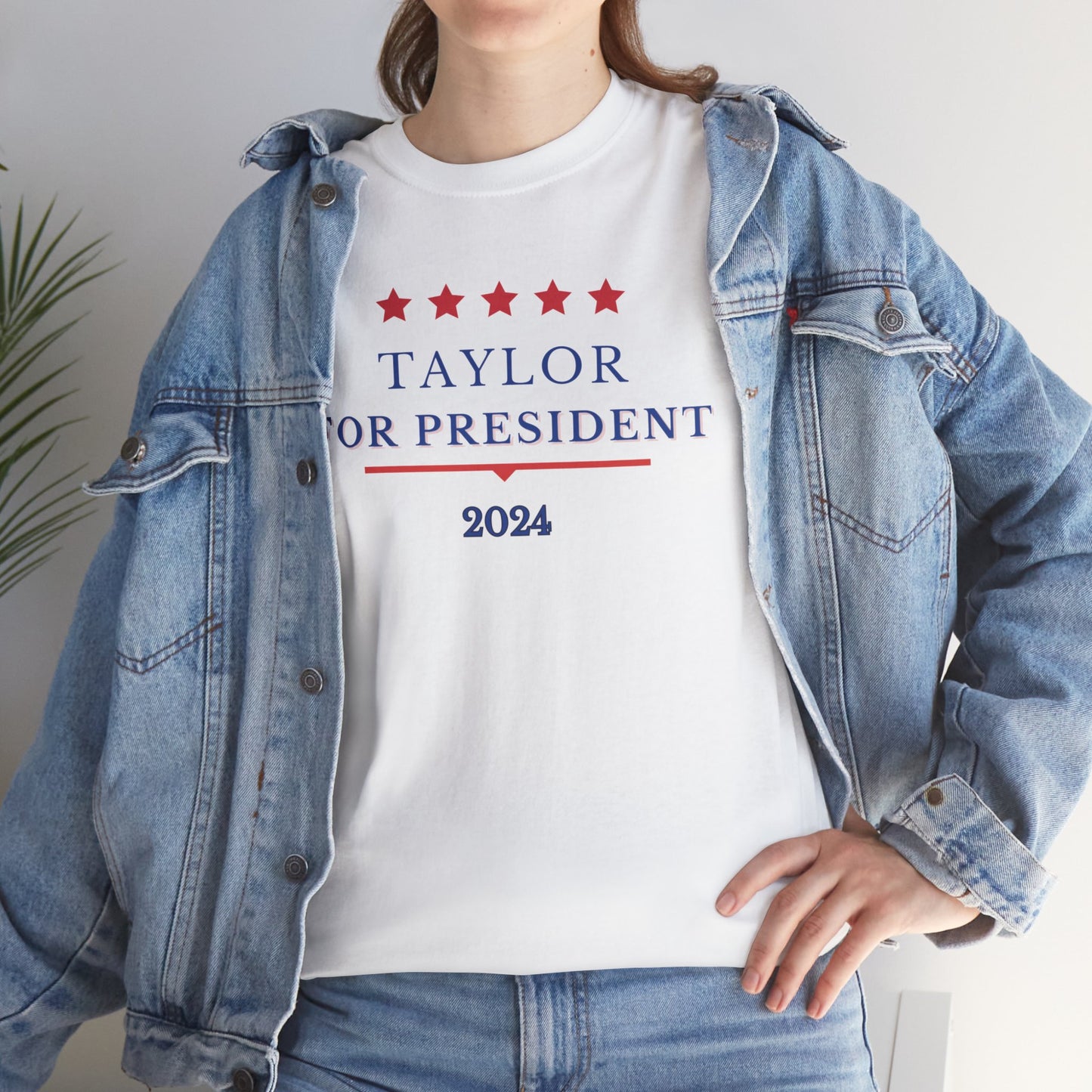 Taylor for President - Stars Design - Unisex Tee