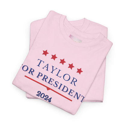 Taylor for President - Stars Design - Unisex Tee