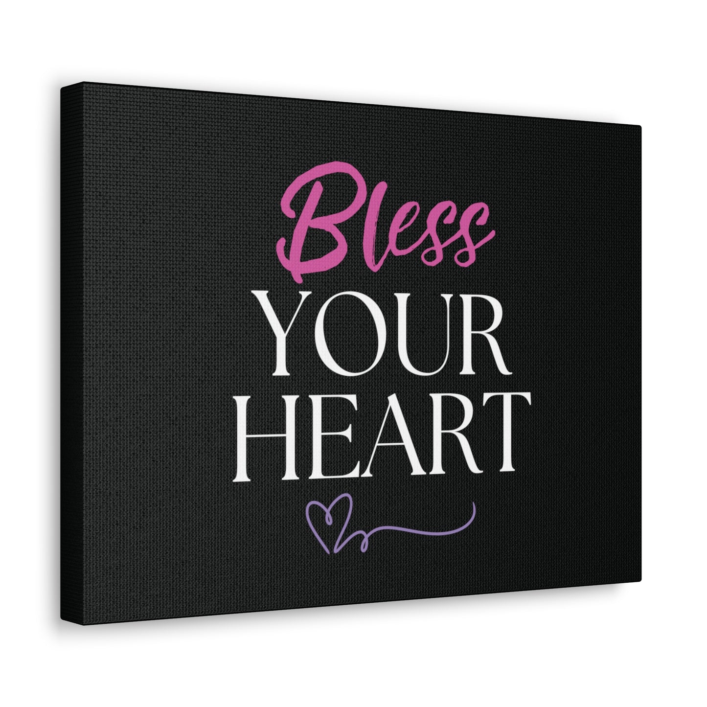 Canvas Wall Decor - Bless Your Heart - Southern humor