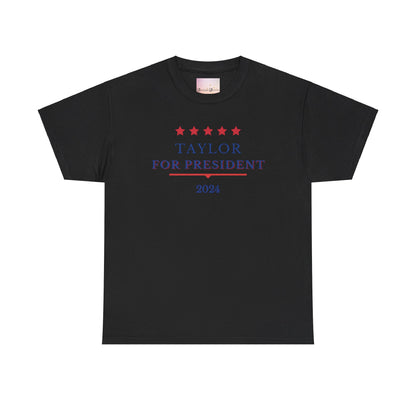 Taylor for President - Stars Design - Unisex Tee