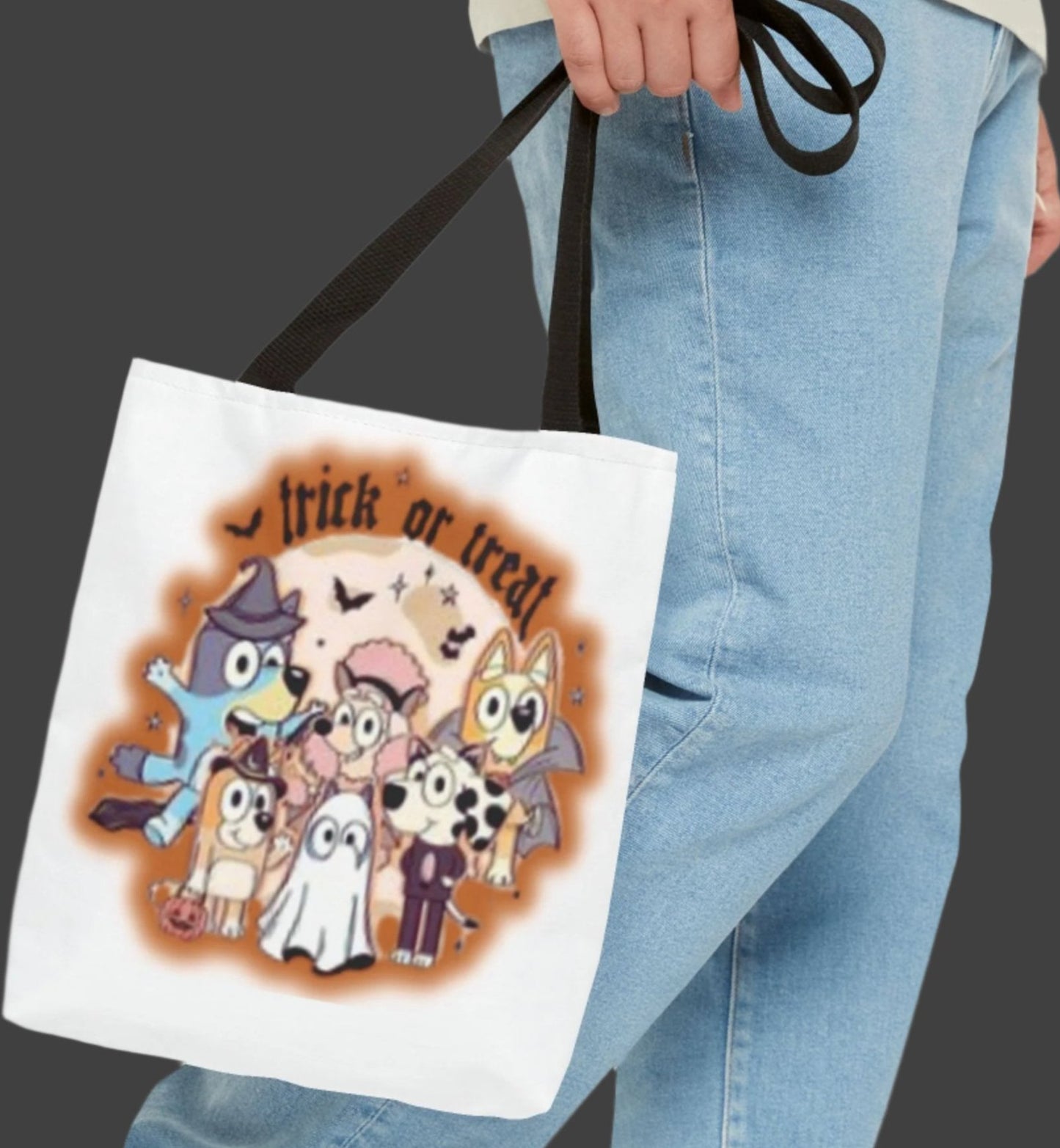 Trick or Treat Halloween Bag with Dogs - Bluey Halloween Costumes