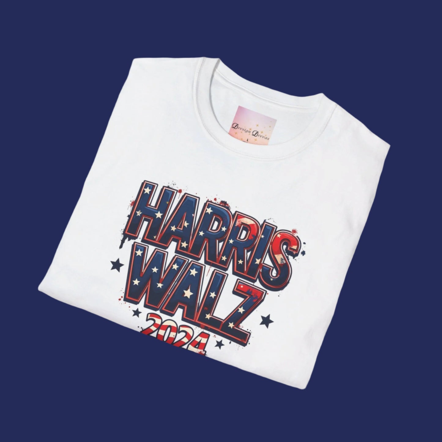 Harris Walz 2024 U.S. Presidential Election Vote T-shirt