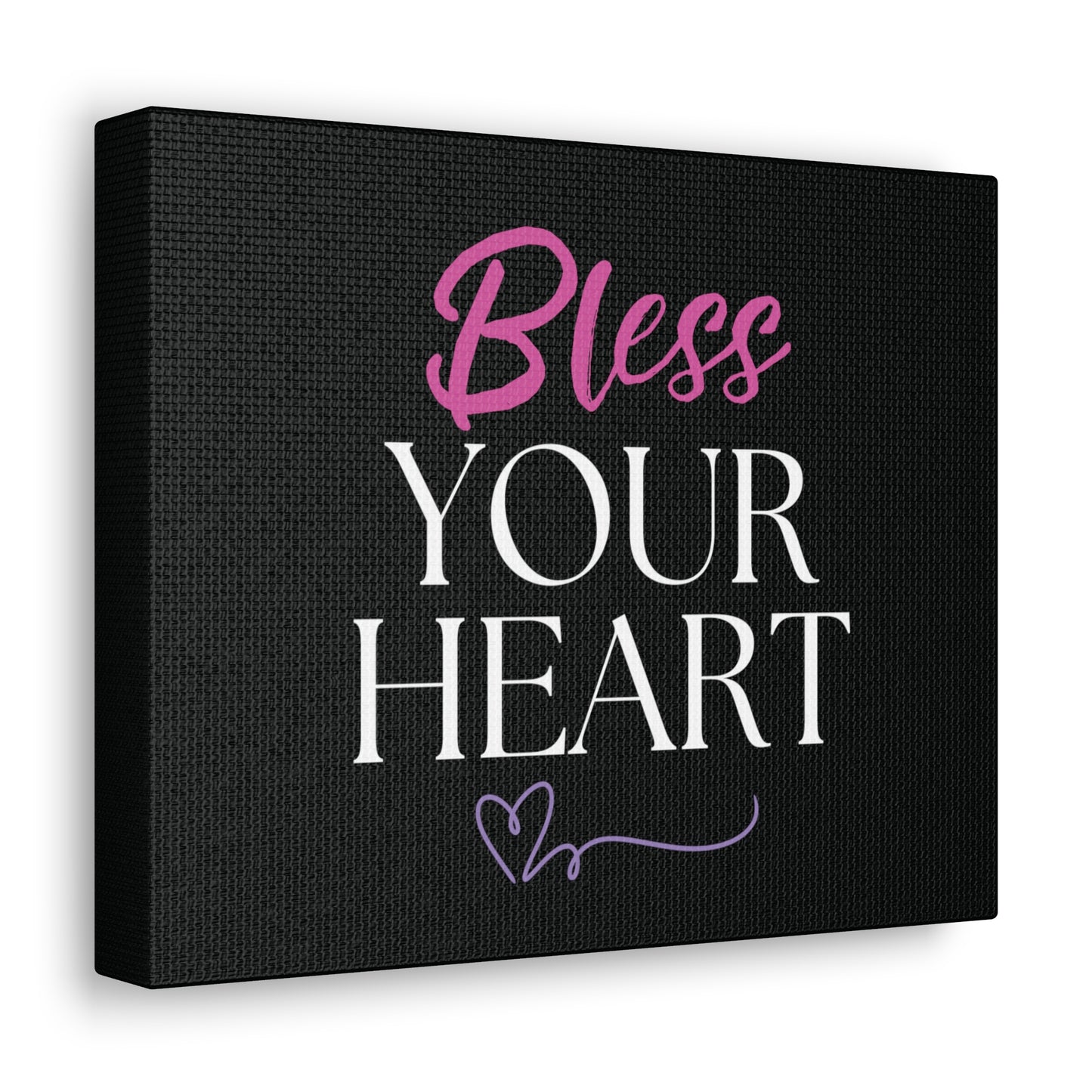 Canvas Wall Decor - Bless Your Heart - Southern humor