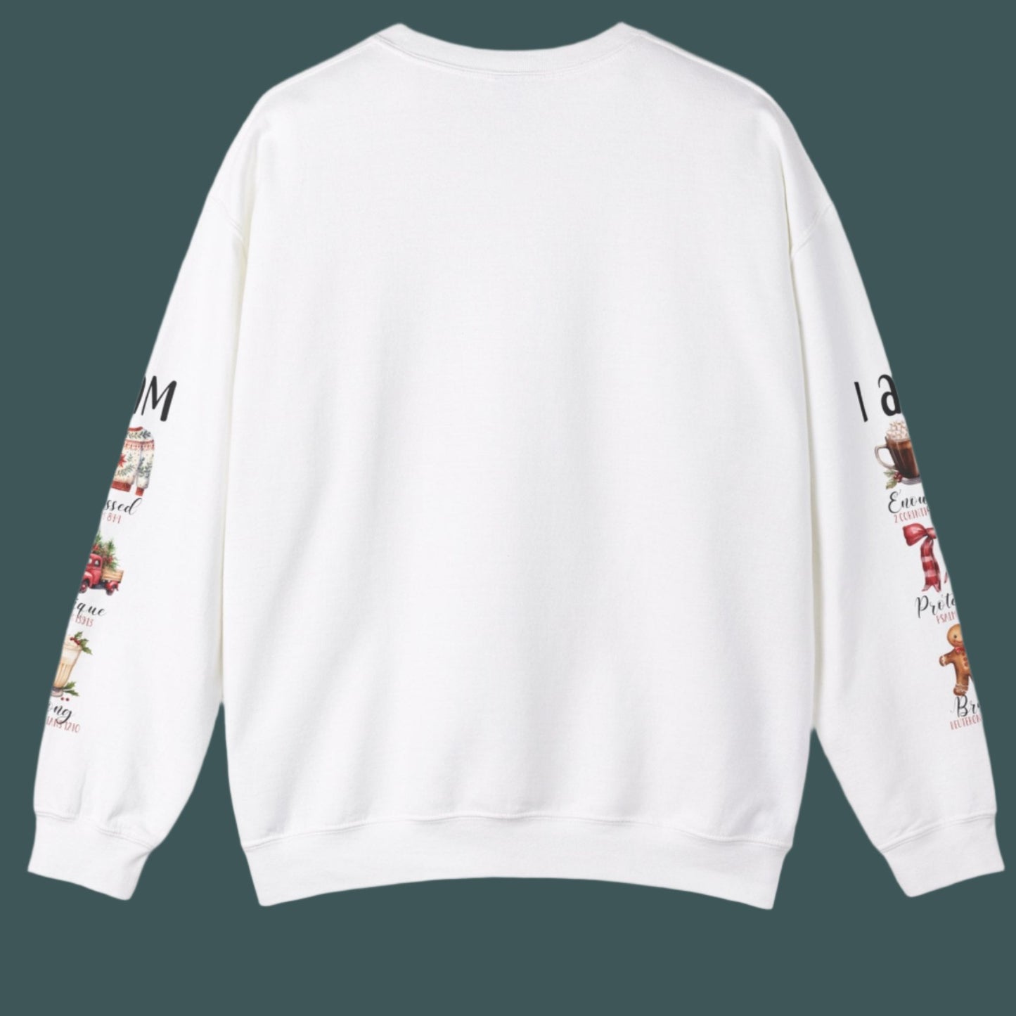 God Says I am - Christmas Holiday Religious Sweatshirt