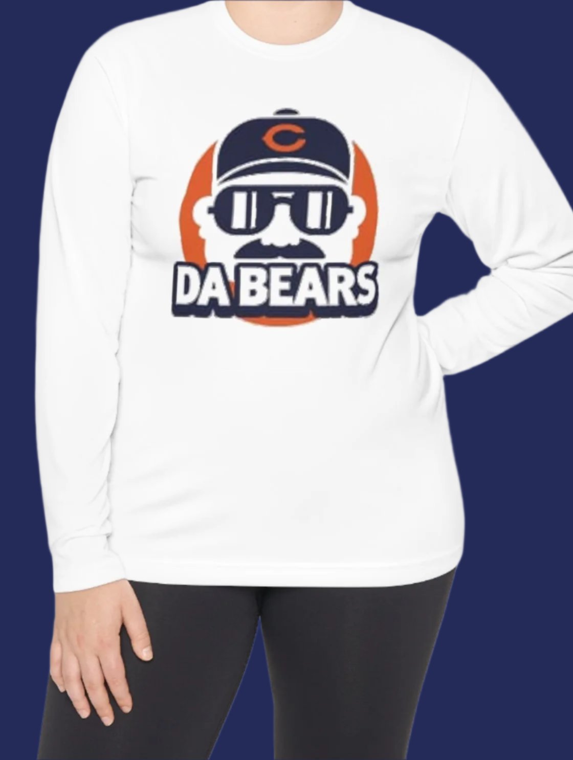 Chicago Bears, Da Bears Coach Long Sleeved Performance Tee