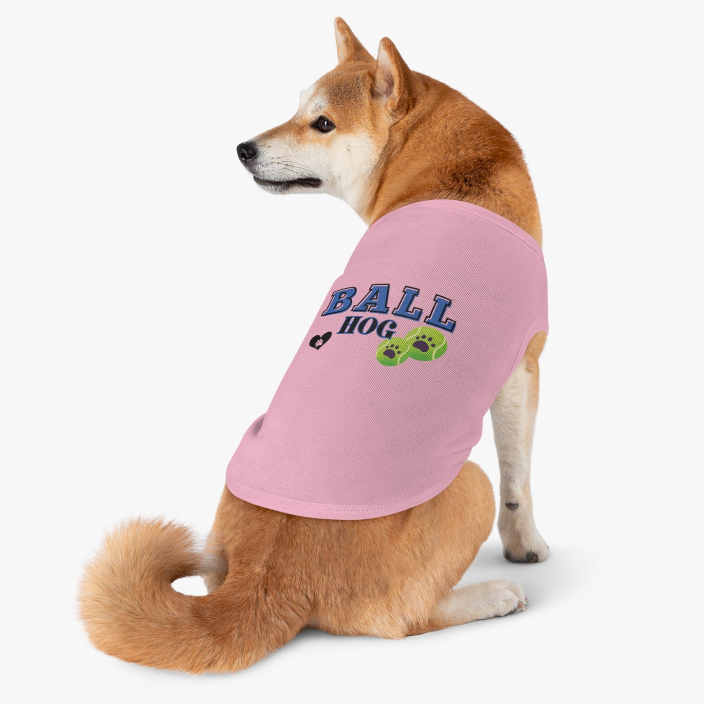 Funny Dog Shirt - Ball Hog