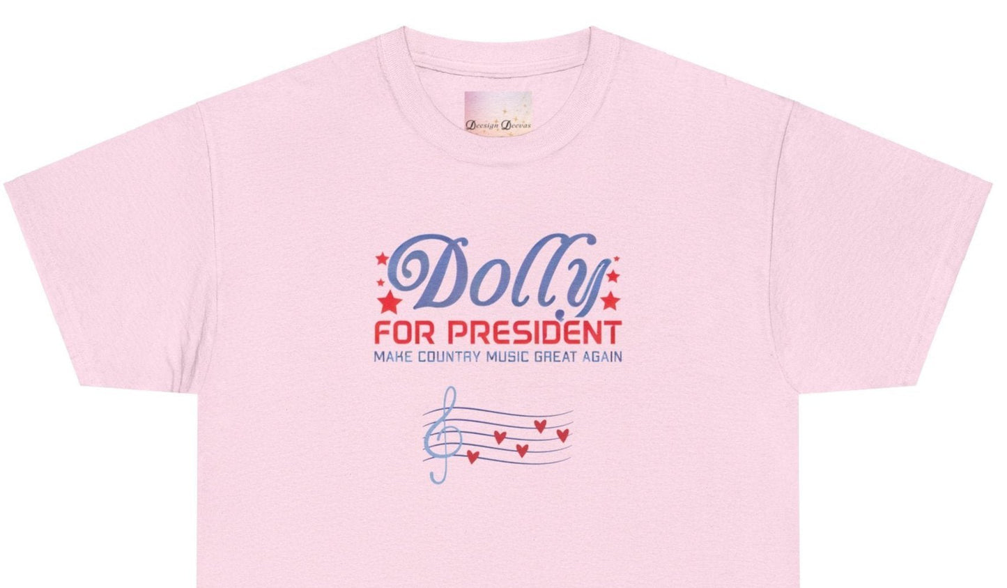 Dolly for President - Let's Make Country Music Great Again T-shirt