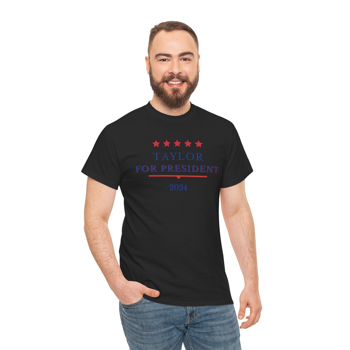 Taylor for President - Stars Design - Unisex Tee