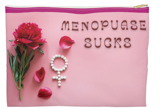 Funny Women's Accessory / Toiletry bag - Menopause Sucks