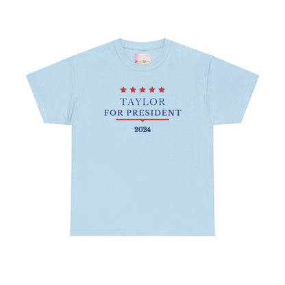 Taylor for President - Stars Design - Unisex Tee