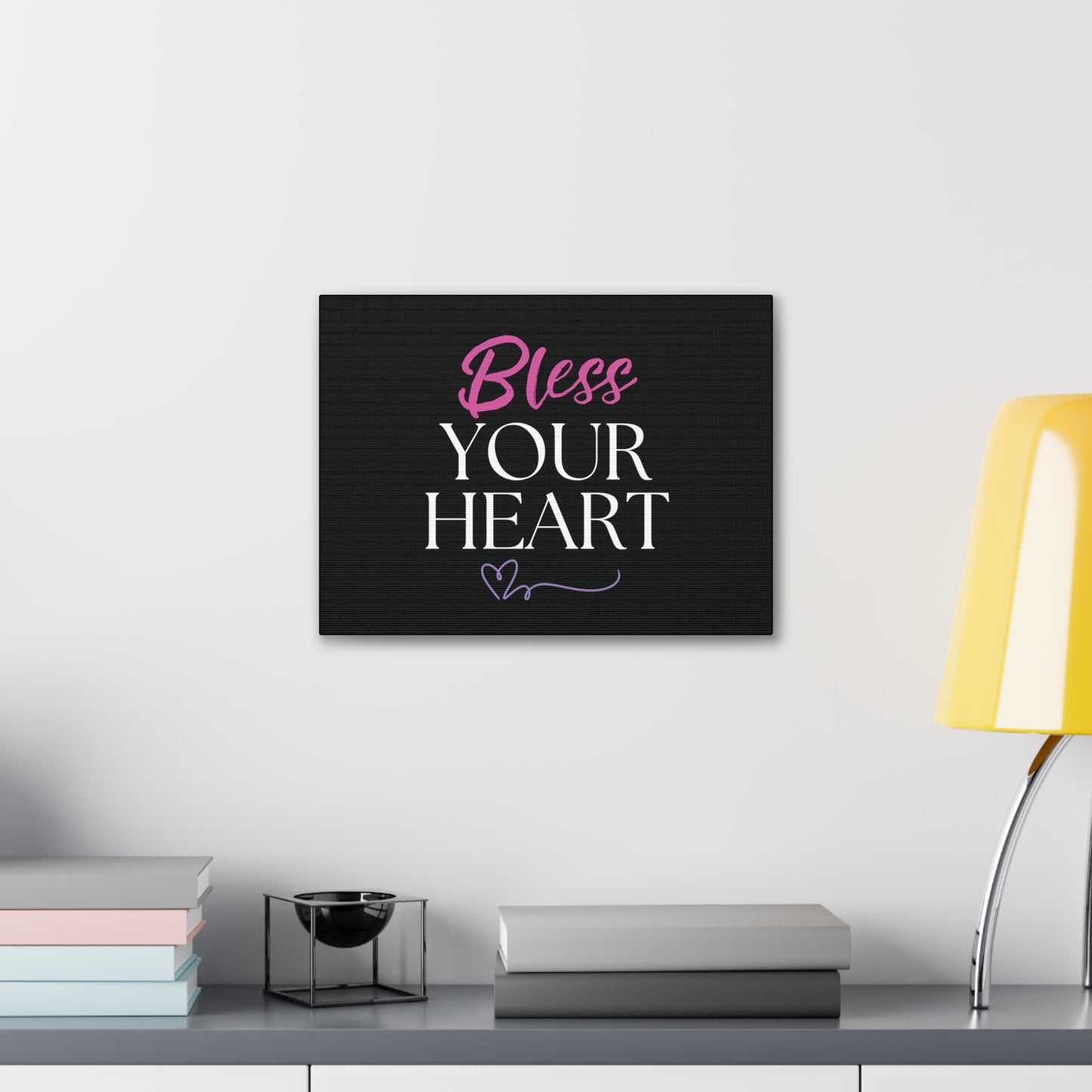 Canvas Wall Decor - Bless Your Heart - Southern humor