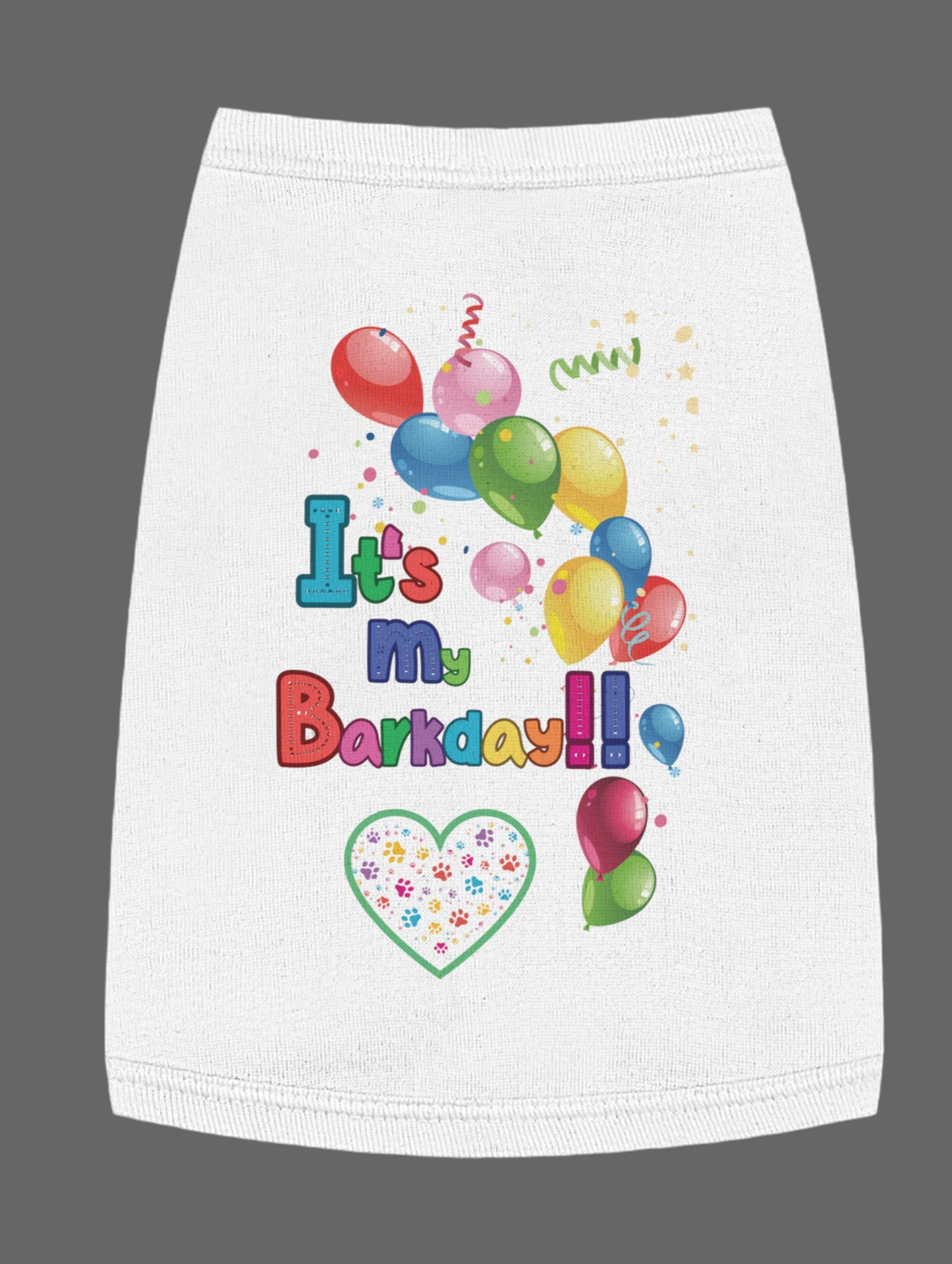 Dog Birthday Shirt - It's My Barkday!