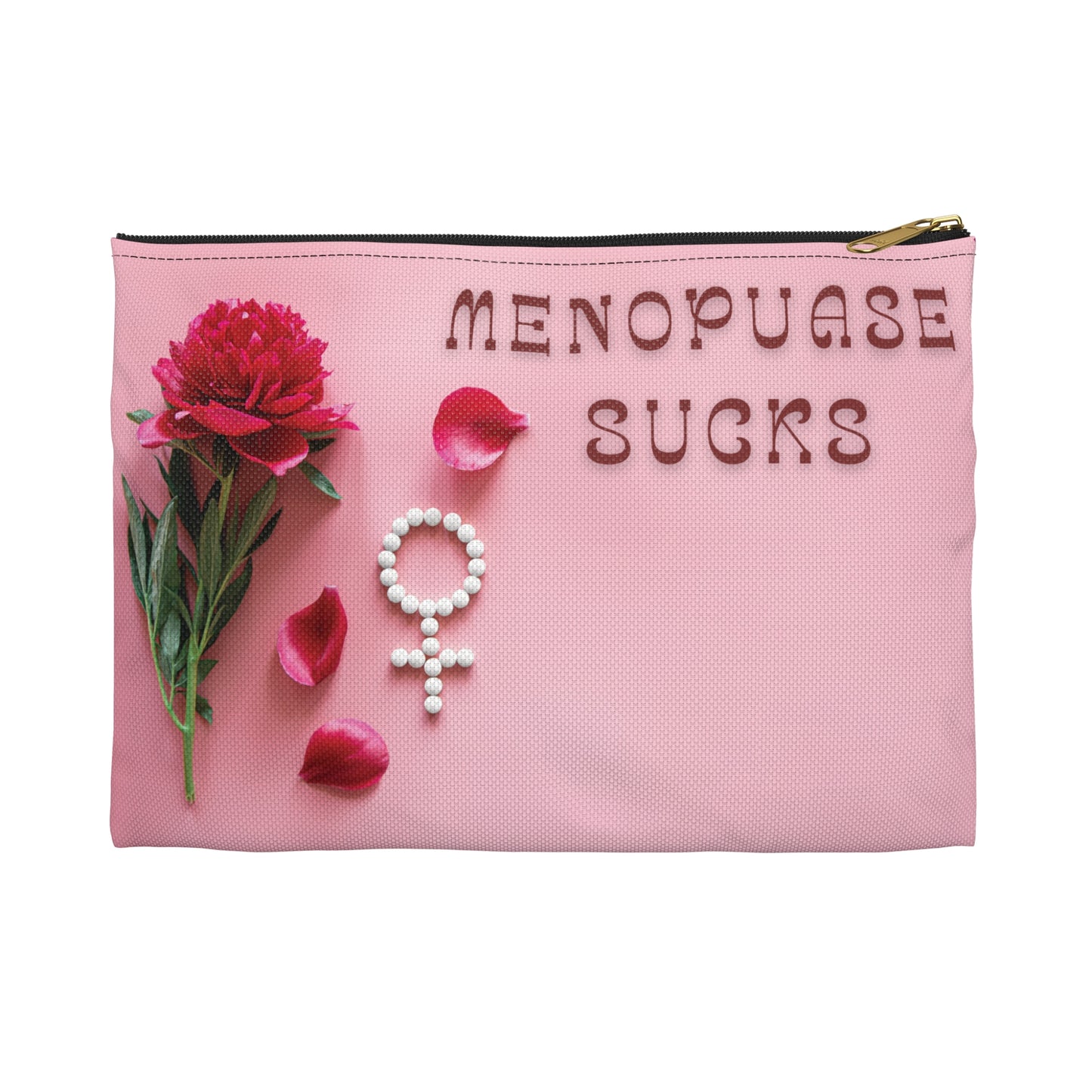 Funny Women's Accessory / Toiletry bag - Menopause Sucks