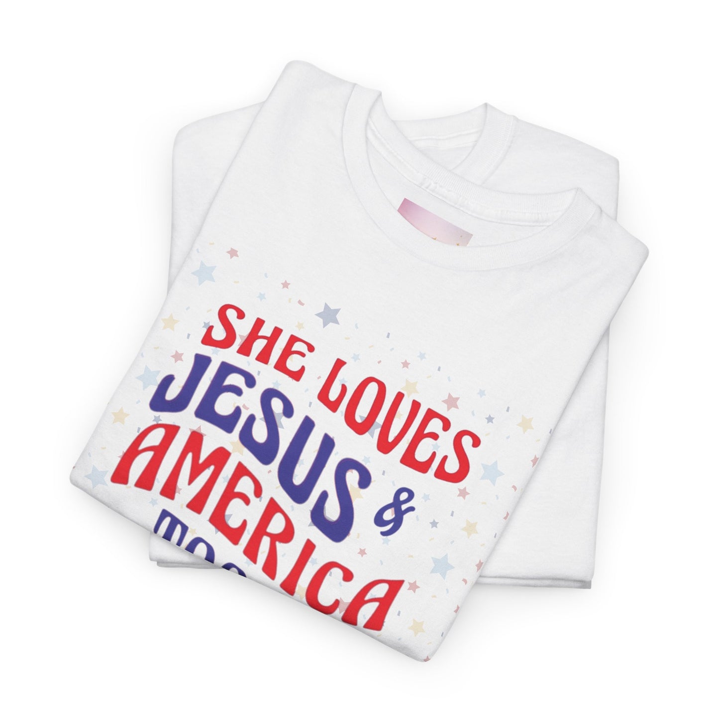 She loves Jesus & America too - Women's Tee