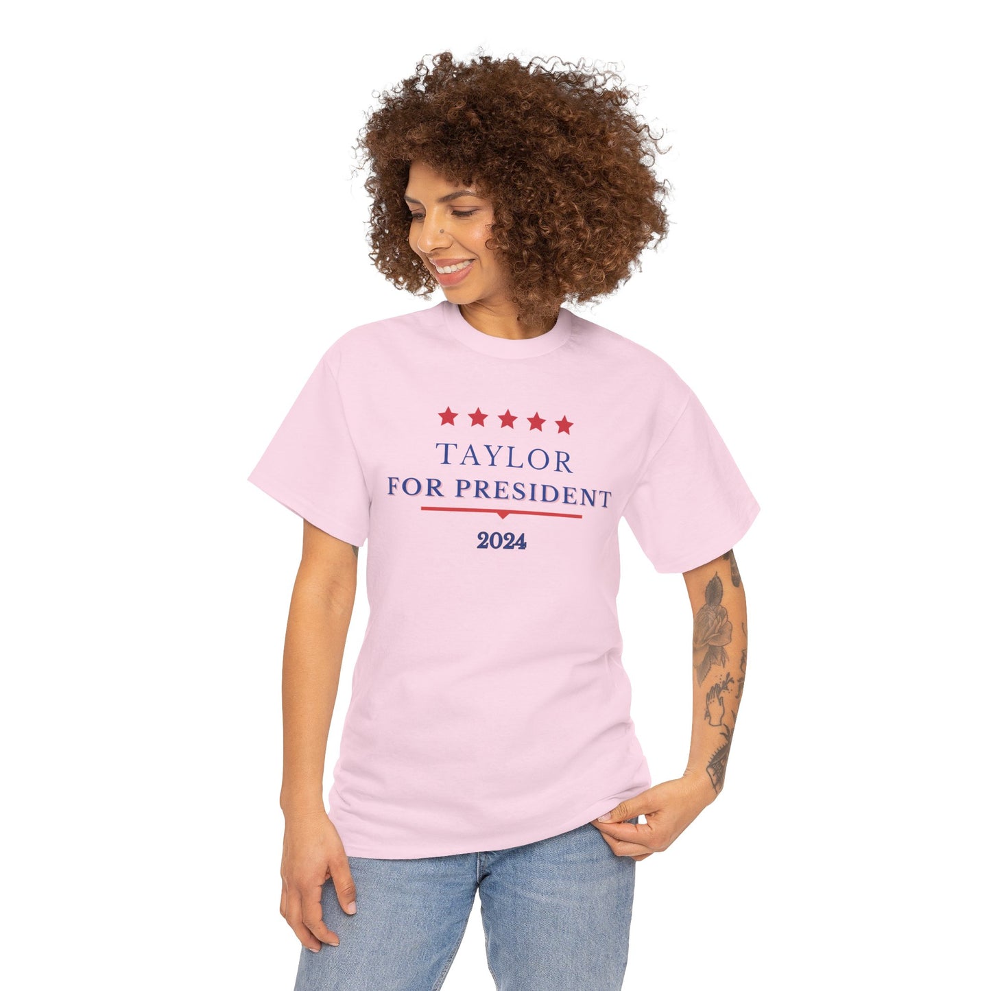 Taylor for President - Stars Design - Unisex Tee