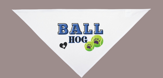 Funny Dog Bandana - Ball Hog